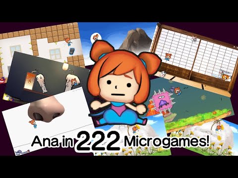 Can only Ana beat All 222 Microgames? - Warioware Get It Together!