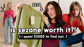 I Spent $3000 At Sezane To See If It Was Worth The Hype
