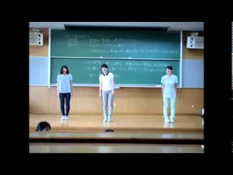 子ども教育学科 発表と講評（ペープサート）