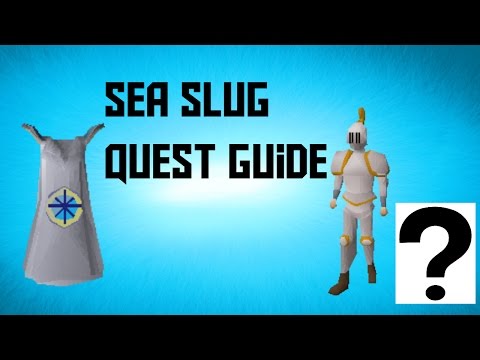 Oldschool Runescape - 2007 Sea Slug Quest Guide