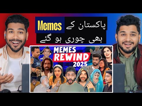 2025 Memes Rewind ⏪ (پاکستان، بھارت) 
