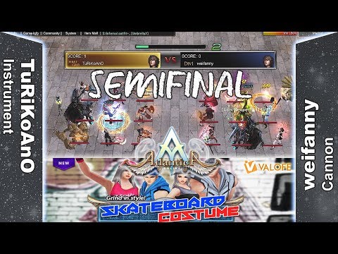 Thebes Weekly 01/09/2018 PM: Semifinal - TuRiKoAnO vs weifanny - Atlantica Online Valofe