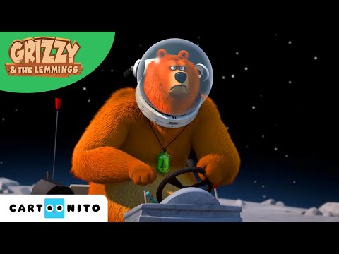Grizzy und die Lemminge | Der Mondbär | Cartoonito