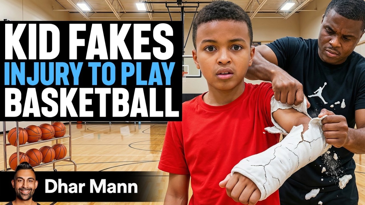 KID FAKES Broken Arm To SKIP TEST Ft. @TheLethalShooter | Dhar Mann