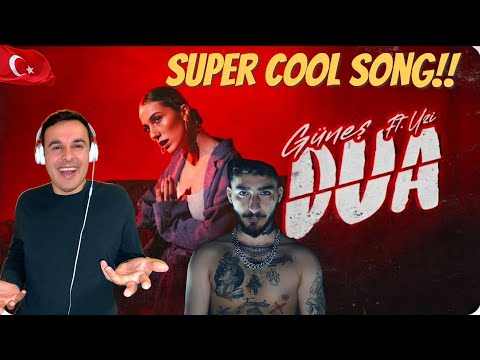 Italian Reaction 🇹🇷 Güneş ft. Uzi - Dua (Official Video)