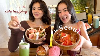 RATING KOREA'S CUTEST CAFÉS 🍰₊˚⊹♡ (cheongsudang bakery, dotori, london bagel museum + more!)