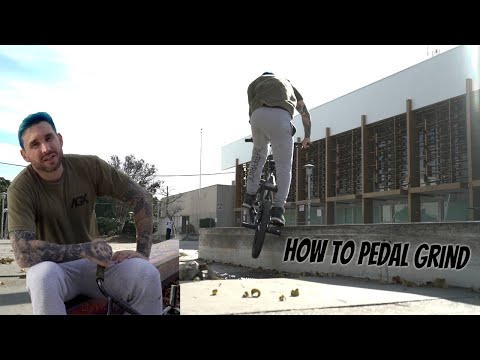 How To Pedal Grind 180 BMX!