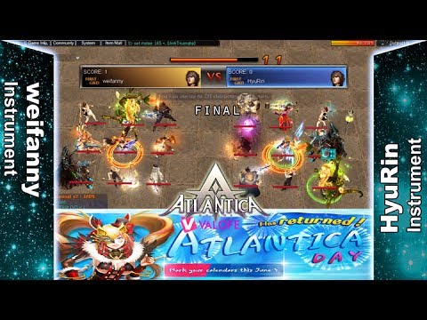 Titan 18/06/2017 AM: Final - weifanny vs HyuRin - Atlantica Online