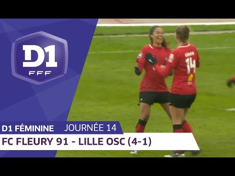 J14 : FC Fleury 91 - Lille OSC (4-1) / D1 Féminine