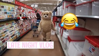 LATE NIGHT VLOG ft.@jadeyymamaz