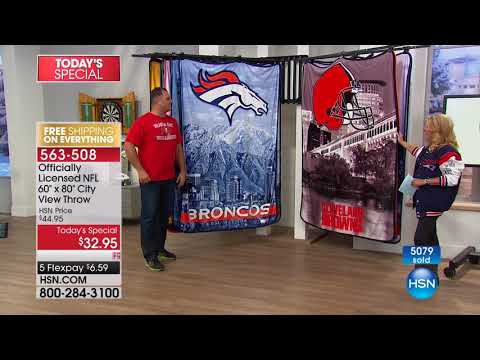 HSN | Football Fan Shop Gifts 11.23.2017 - 12 AM
