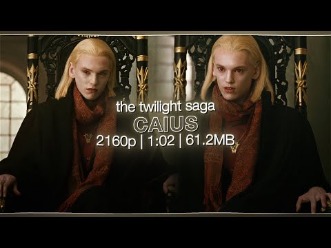 caius (the twilight saga) | scene pack [4k]