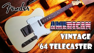 Video thumbnail for FENDER American Vintage 1964 Telecaster reissue by Dunsys Guitar World