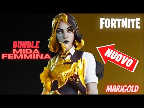 COME OTTENERE LA SKIN DI MIDA FEMMINA !!! MARIGOLD E' QUI !!! Season 5 - Fortnite ita | Crixgame 99