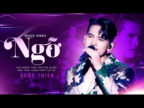 Ngỡ - Quốc Thiên x Quang Hà | Live performance | Anh bỗng thấy nhớ em nhiều ...