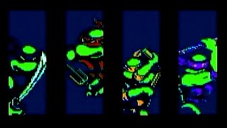TMNT NES Opening Intro Scene