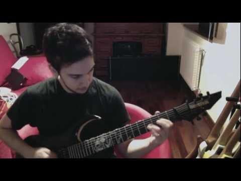 Francesco Filigoi - Stupid Sweep picking with Daemoness Cimmerian 7 & Axe Fx II