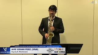 Jaime SORIANO PEREZ plays Bug by B. Mantovani #adolphesax