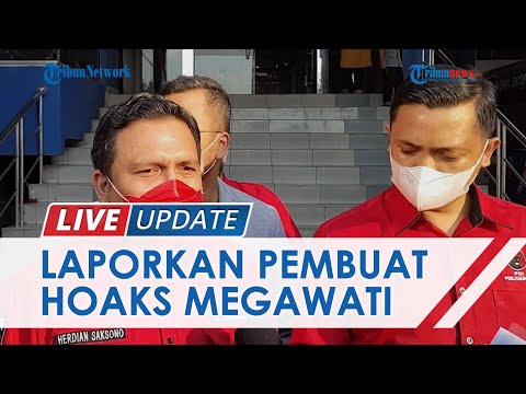 🔴 LIVE UPDATE: DPD PDIP DKI Jakarta Laporkan Akun YouTube Hersubeno Arief yang Sebut Megawati Kritis