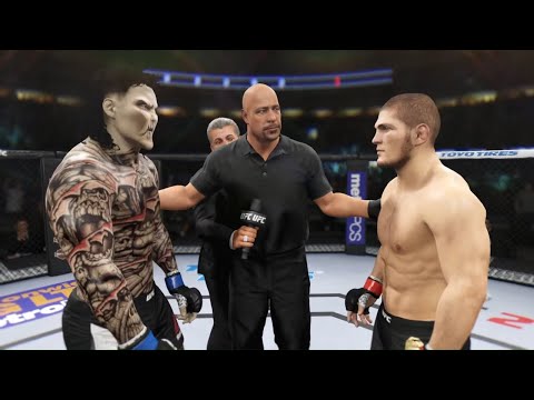 Khabib vs. Blood Moon - EA Sports UFC 2 - Champions Fight ☝️🦅