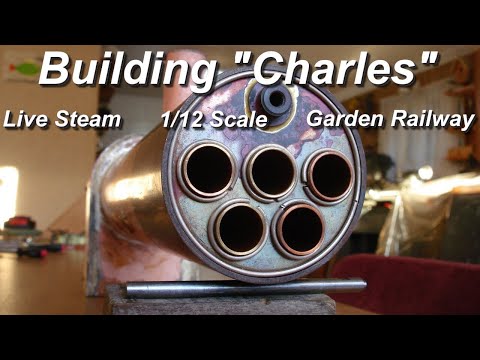 Completing the Silver Soldered Copper Locomotive Live Steam Boiler