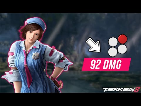TEKKEN 8 | Asuka's 92 Damage Combo from DF2 (NO RAGE, NO WALL)
