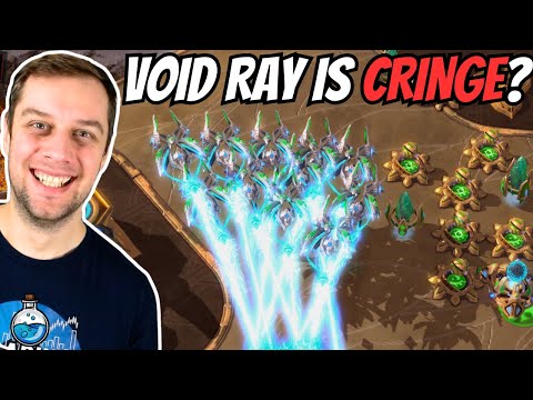 Grandmaster is mad at Void Ray Only strategy! | StarCraft 2