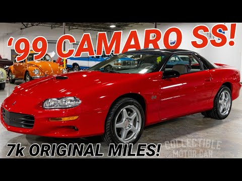 7k ORIGINAL MILE 1999 Chevrolet Camaro SS Review - Collectible Motorcar of Atlanta