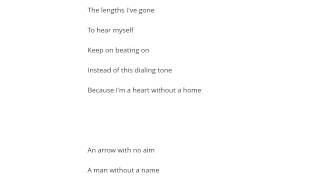 John Wesley Harding   Heart Without A Home Şarkı Sözü