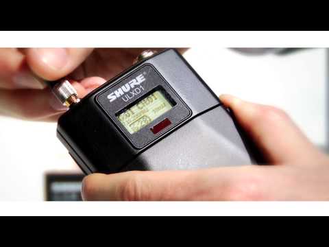 Shure ULX-D Digital Wireless System: Detachable Antennas