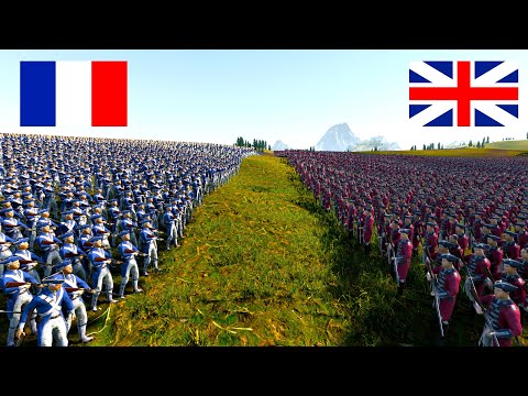200.000 FRENCH SOLDIER vs 200.000 RED COAT | Ultimate Epic Battle Simulator 2