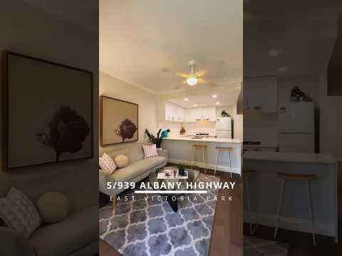 5/939 Albany Highway, East Victoria Park, South East Perth, 1 Bedrooms, 1 Bathrooms, Apartment