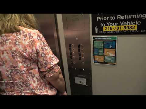 1983 Westinghouse Traction Elevators at One Cleveland Center Parking Garage in Cleveland, OH