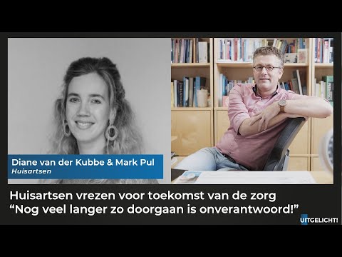 Uitgelicht! 30 augustus 2022 - Diane van der Kubbe en Mark Pul vrezen voor de toekomst van de zorg