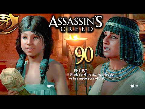 Let's Play Assassin's Creed Origins 90: Zahra, Khenut & Shadya, Dionysias Wharf & the Ledger