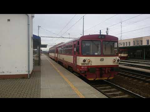 Mimořádné řazení Os 3722 včele s 810.262-6 + Bmx765 v žst. Červenka