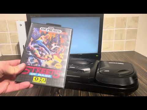 Setting up a Sega CD/Mega CD 2 and playing games