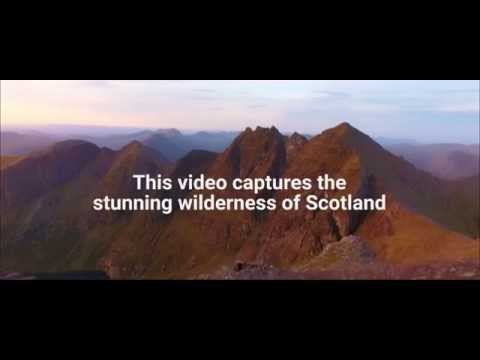 Drone footage shows Scotland in all its rugged beauty