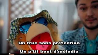 Les enfoirés - Juste une petite chanson Karaoké avec clip