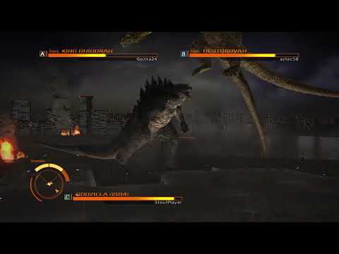 GODZILLA PS4 : Godzilla 2019 and King Ghidorah vs Destroyah