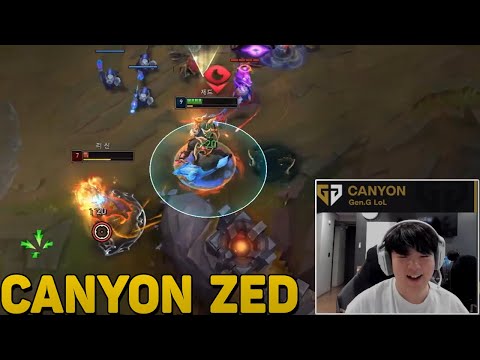 GEN Canyon Stream Zed Jungle Engsub Destroy KR Challenger