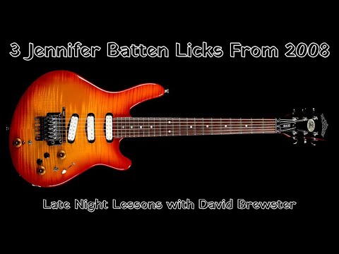 3 Jennifer Batten Licks From 2008