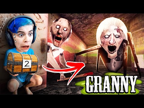 GRANNY has a NEW PET SPIDER in her SEWER! Granny Update V1.8 (Daylin's Funhouse) Sewer Escape