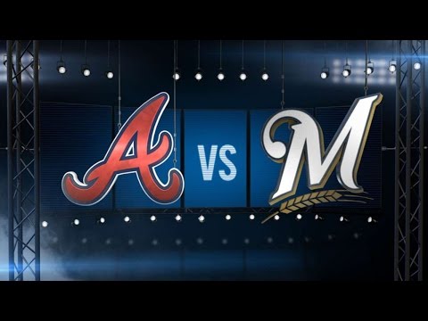 11.08.16: Brewers besiegen Braves in dominierendem Sieg