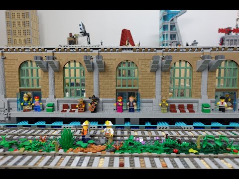 Stadt Update Folge 96 Bahnhofsfassade fertig und Bahnsteig arbeiten