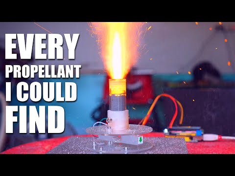 I tested ALL the ROCKET PROPELLANTS I could find online