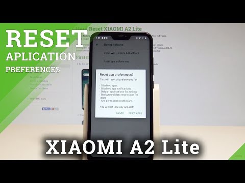 How to Reset App Preferences XIAOMI A2 Lite - Reset Default MIUI Apps