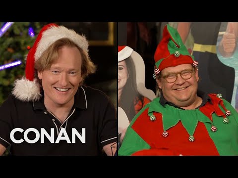 Conan & Andy Are Celebrating Christmas Early | CONAN on TBS