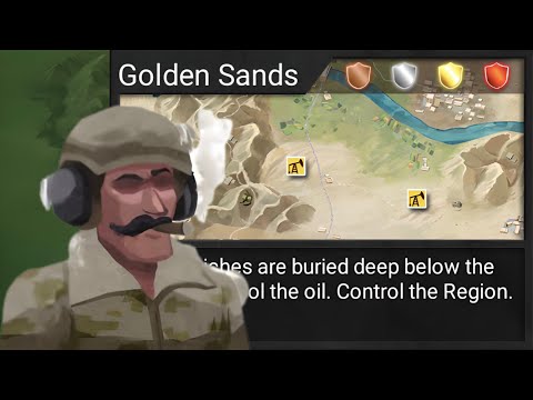 Rebel Inc: Golden Sands - Tank Commander [Mega-Brutal]