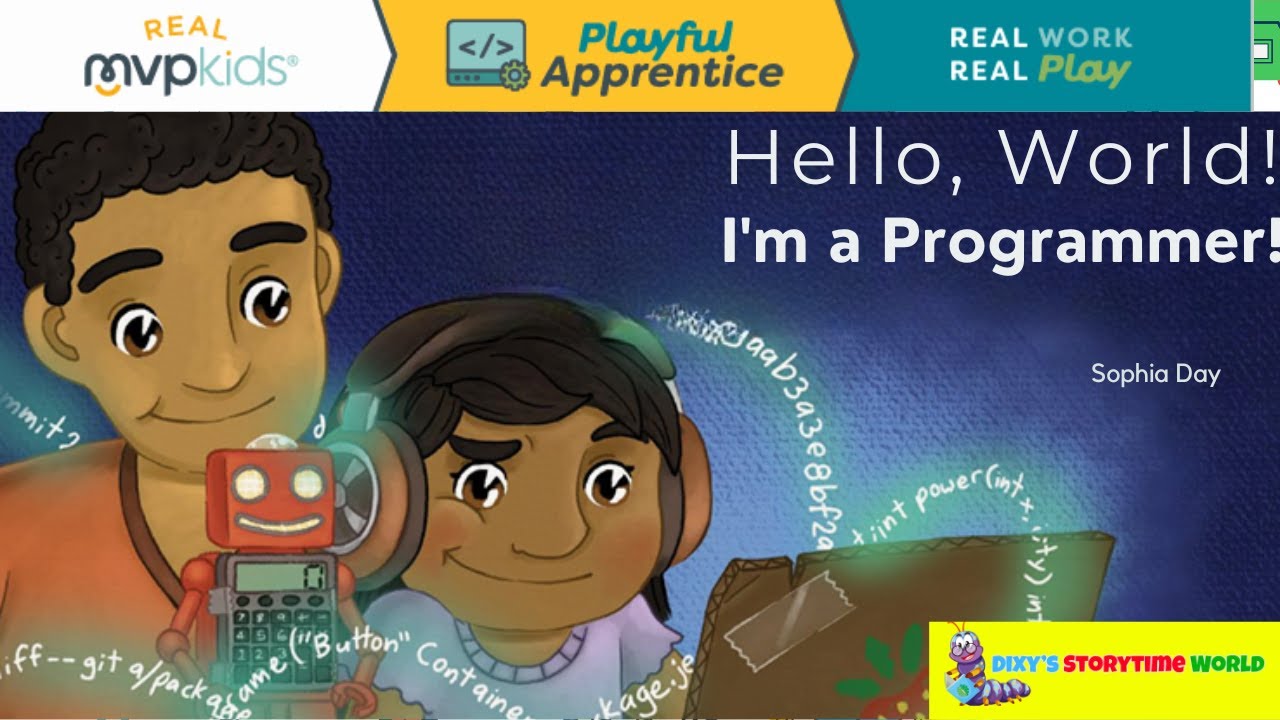 🤖Kids Book Read Aloud + Coding Adventure | Dixy’s Storytime World